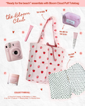 Cloud Puff Tote Bag Strawberry Bites