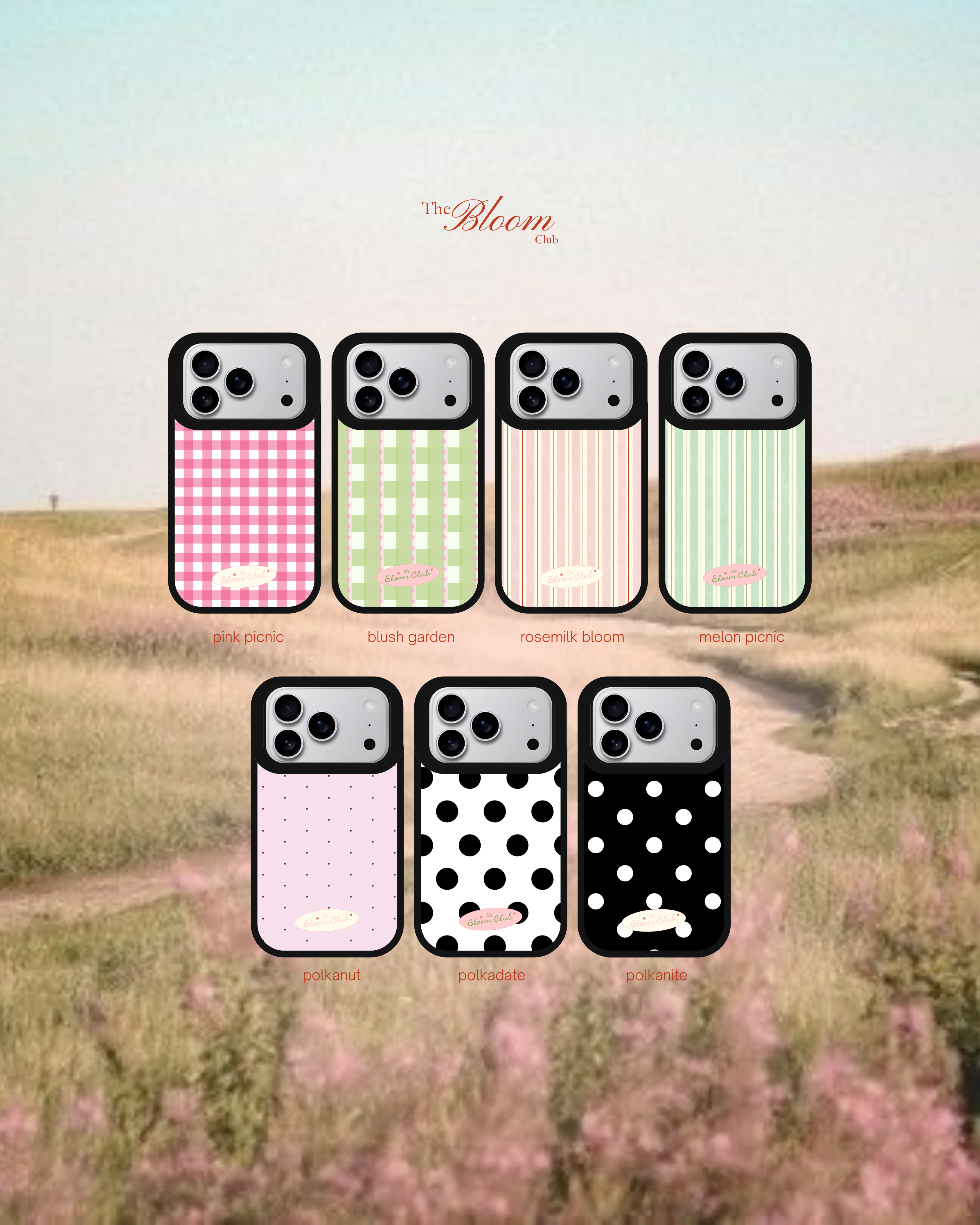 Bloom Case Pink Picnic