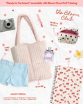 Cloud Puff Tote Bag Rosemilk Bloom