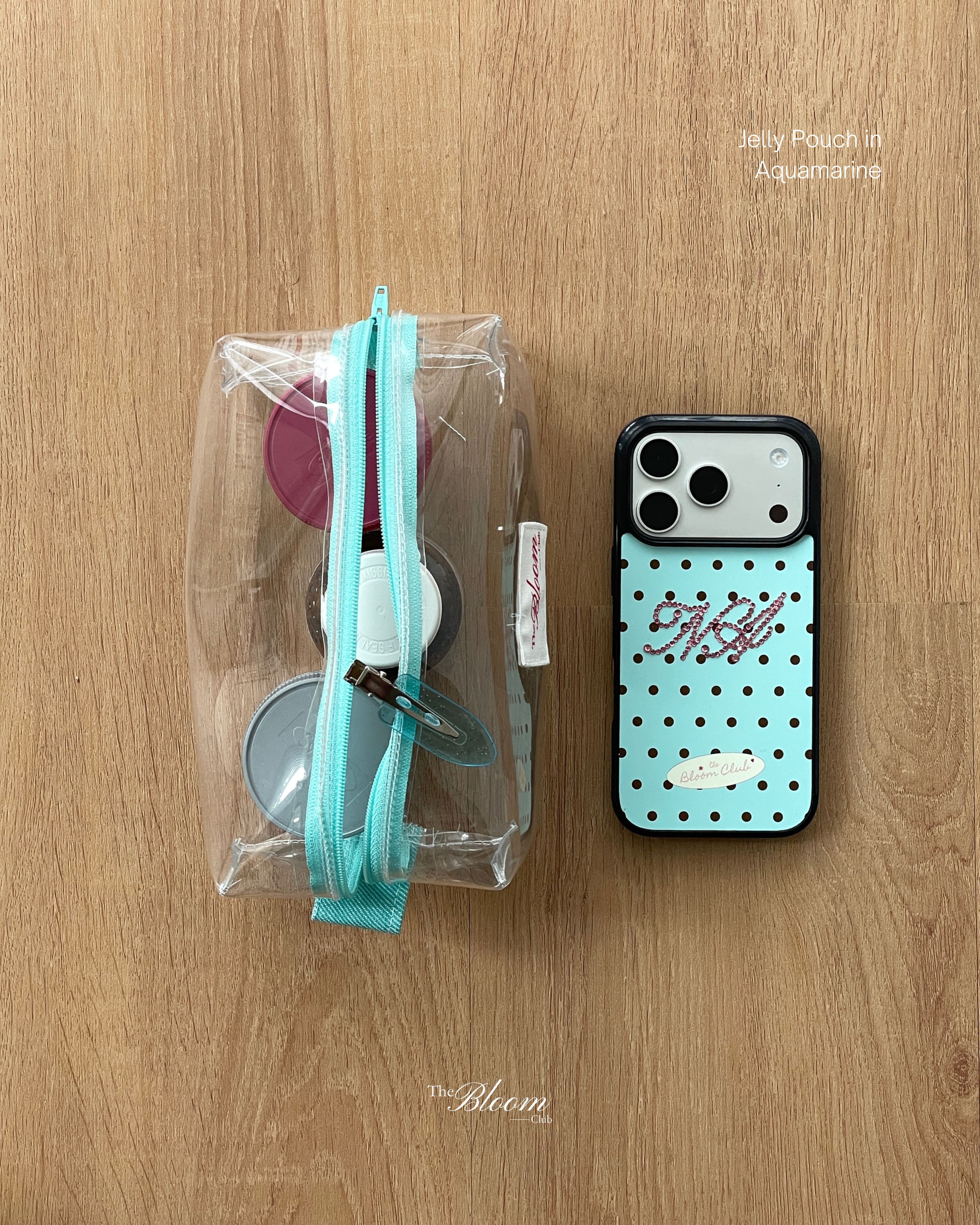 Jelly Pouch Aquamarine