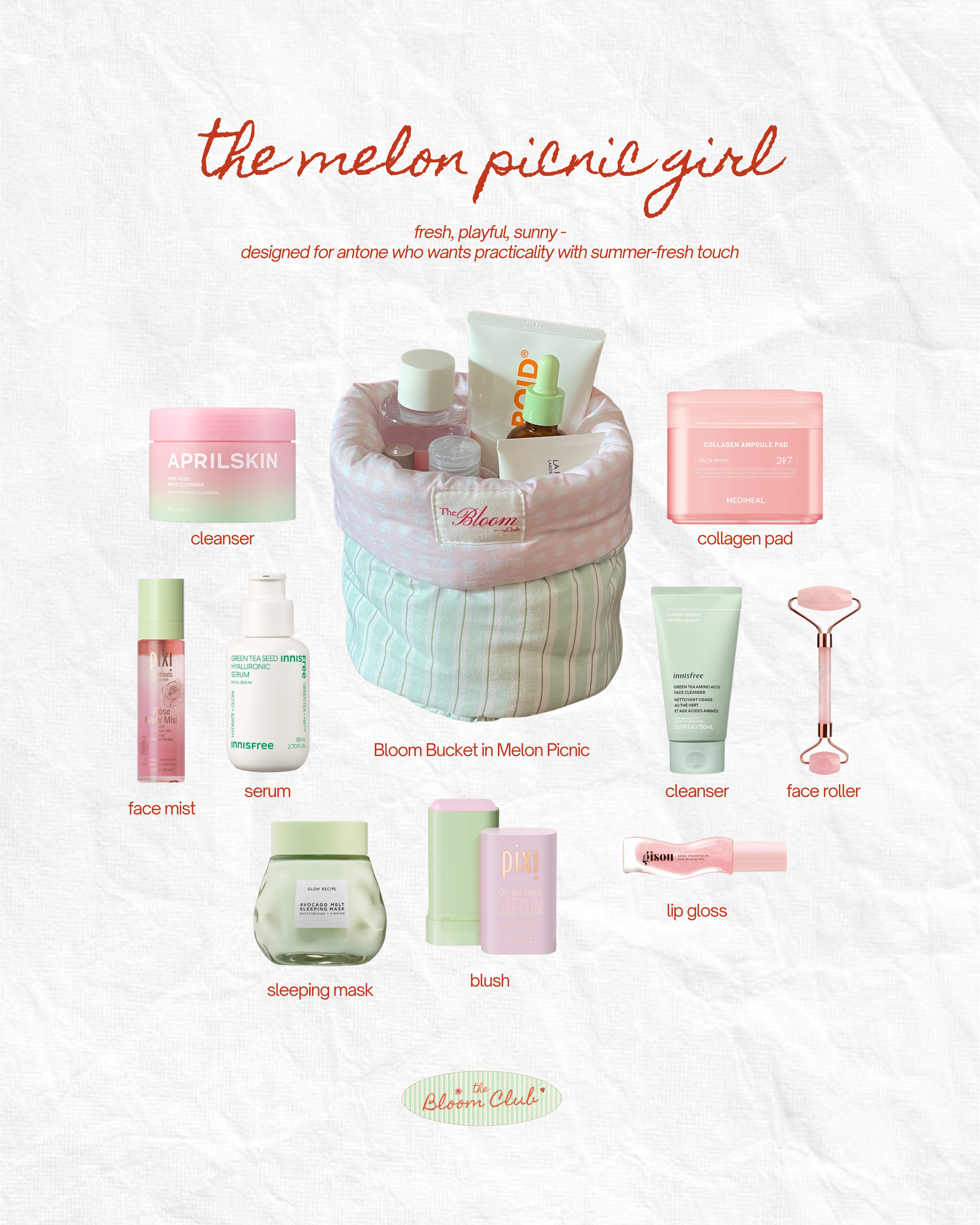 The Bloom Bucket Melon Picnic