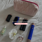 Essential Maxi Pouch Pink Cloud Gingham