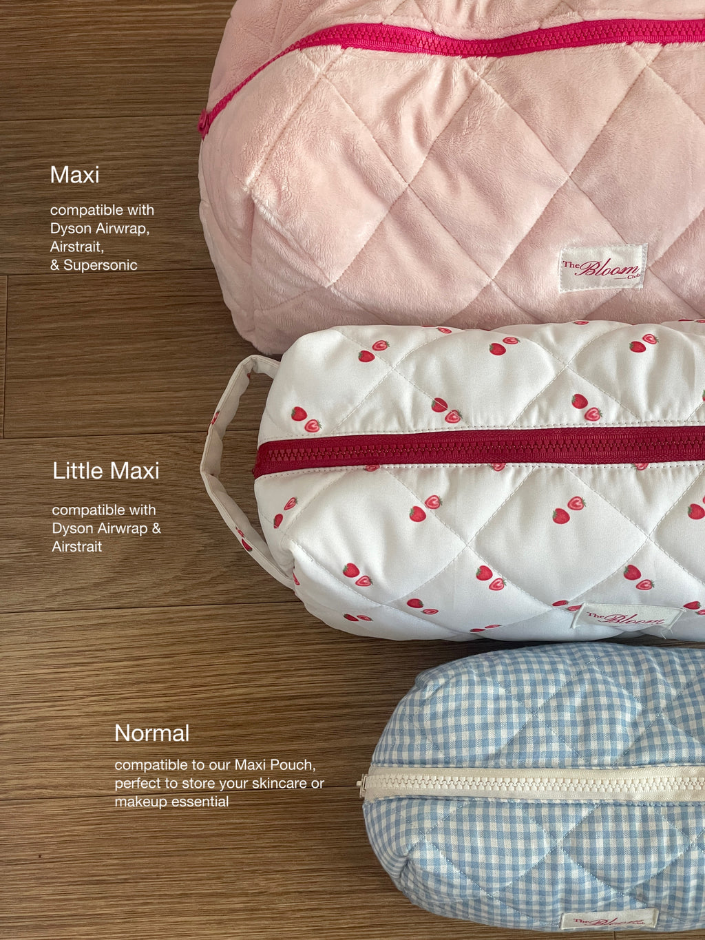 Cherry Xmas Little Maxi Pouch