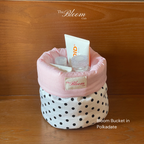 Polkadate Bloom Bucket